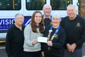 Taverham Lions Vision Norfolk donation